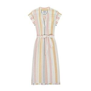 Rails Suri Linen Midi Melon Dress Size Small